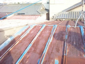 3-5-1既存瓦棒屋根劣化状況