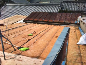 3-5-4既存屋根撤去